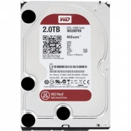 Disco duro interno Western Digital WD20EFRX 2TB SATA3 64MB Red