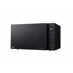 Microondas de superficie LG MH6535GDS 25 litros 1000W + grill 900W función 3 en 1 descongela calienta cocina control táctil display LED negro