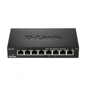 Switch D-LINK DES-108 8p 10/100Mbps Auto MDI/MDI-X