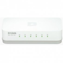 Switch D-Link GO-SW-5E 5p 10/100Mbps verde