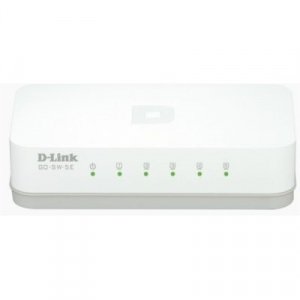 Switch D-LINK GO-SW-5E 5p 10/100Mbps verde