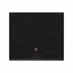 Placa inducción Balay 3EB865FR 60cm 3 zonas bisel delantero zona gigante 28 cm programable memoria 4600W negro