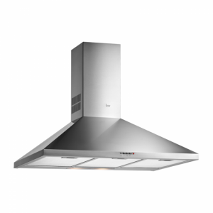 Campana decorativa Teka DBB 60 I, 60 cm, 440 m3/h, 60dB, clase D, 3 velocidades, motor doble turbina, ref. 40460400, inox