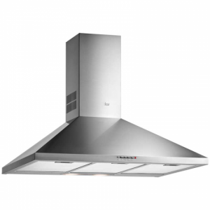 Campana decorativa Teka DBP 70 PRO, 70 cm, motor doble turbina, 613 m3/h, 55dB, ref. 40460519, clase D, inox