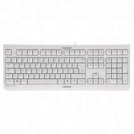 Teclado CHERRY KC 1000 Ref: JK-0800ES-0 blanco grisáceo