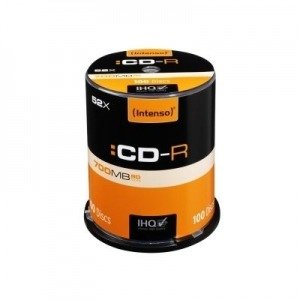Discos Intenso 1001126 CD-R 700MB 100 unidades