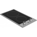 Placa modular vitrocerámica Beko HDCC 32200 X, 2 zonas, 30 cm, 2900W, marco inox, cristal negro - imagen 3