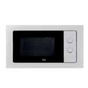 Microondas integrable Teka MB 620 BI 20 litros 700W 5 niveles 39 x 59.5 x 32.5cm plato giratorio temporizador Ref: 40584001 blanco