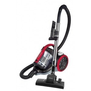 Aspirador Polti Forzaspira C110_PLUS, trineo, ciclónico, sin bolsa, 800W, 2 litros, filtro HEPA, 8 metros, 80dB, clase A, rojo