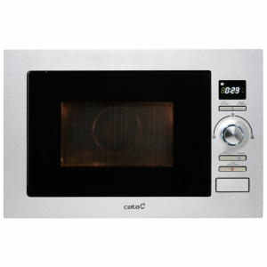 Microondas integrable Cata MC 25 D 25 litros 900W grill 1000W 5 niveles potencia Ref: 07510300 inox