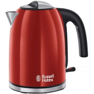 Hervidor Russell Hobbs Flame Red, ref. 20412-70, 1.7 litros, rojo