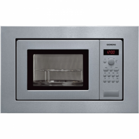 Microondas integrable Siemens HF15G561 17 litros 28 x 45.3cm 800W + 1000W grill memoria programable recetas inox
