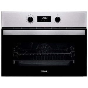 Horno compacto Teka HBC 625 P pirolítico hydroclean PRO abatible multifunción 8 programas touch control 44L 60cm clase A+ Ref: 41534010 inox