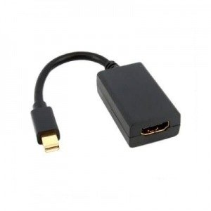 Cable PC NANOCABLE CONVERSOR MINI DP/HDMI,MINI DP/M-HDMI/H,negro 15cm