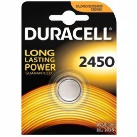 Duracell Pila Botón Litio CR2450 3V Blister*1