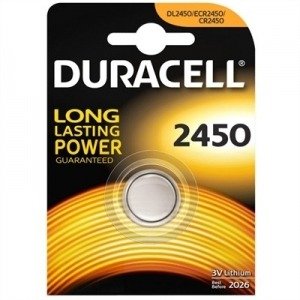 Duracell Pila Botón Litio CR2450 3V Blister*1