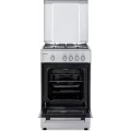 Cocina de gas Artica AKF5055X, 50 cm, 4 fuegos, horno a gas 43 L, termopar, doble cristal, inox - imagen 2