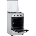 Cocina de gas Artica AKF5055X, 50 cm, 4 fuegos, horno a gas 43 L, termopar, doble cristal, inox - imagen 3