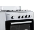 Cocina de gas Artica AKF5055X, 50 cm, 4 fuegos, horno a gas 43 L, termopar, doble cristal, inox - imagen 6