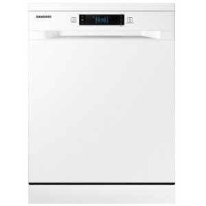 Lavavajillas Samsung DW60M6040FW, 13 servicios, 6 programas, inicio diferido, 44dB, motor ExtraSilencio, display LED, clase E, blanco