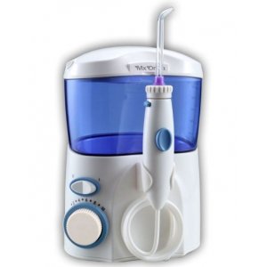 Irrigador dental Mxonda MX HD2424, con 9 boquillas, depósito 600 ml, blanco y azul