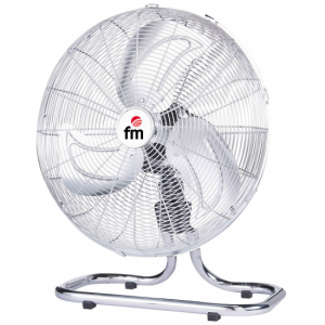 Ventilador de suelo FM FG45, 45 cm, 3 aspas, 120W, oscilante