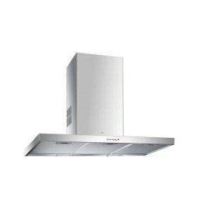 Campana decorativa Teka DSJ 950, 90 cm, 3 velocidades, 401m3/h, 43dB, 2 lámparas LED, ref. 40484832, clase D, inox