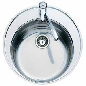Fregadero Teka CENTROVAL 1C inox 1004