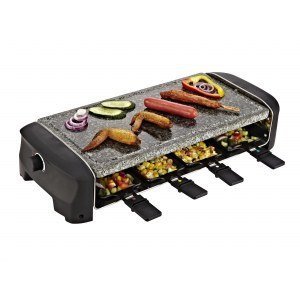 Plancha de asar Raclette de piedra Princess 162830, 1400W, 24 x 21 cm