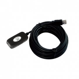 Cable PC Ewent amplicación señal M/H USB2.0 10m