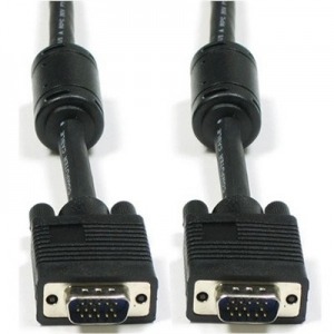 Cable PC 3GO Cable Conmutador de Vga M/M 10 metros Negro