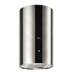 Campana decorativa Teka CC 485 inox 1 motor doble turbina 40cm 4 velocidades 771 m3/h 50dB A válvula anti-retorno lámparas LED Ref: 40480330 inox