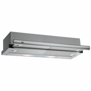 Campana tradicional Teka TL 9310, motor doble turbina, 90 cm, 2 velocidades, 332 m3/h, 56dB,  clase E, válvula anti-retorno, lámparas halógenas, ref. 40474390, inox
