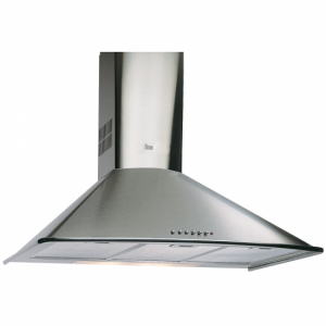 Campana decorativa Teka DM 775 S, motor doble turbina, 70 cm, 4 velocidades, 603 m3/h, 53dB-67dB, clase A, válvula anti-retorno, lámpara LED, Ref: 40476221, inox