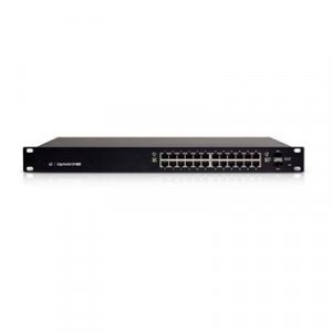 Switch UBIQUITI ES24-250W 24 puertos PoE+ 250W negro