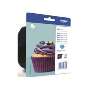 Consumible Brother Cartucho LC123CBP Cian Blister