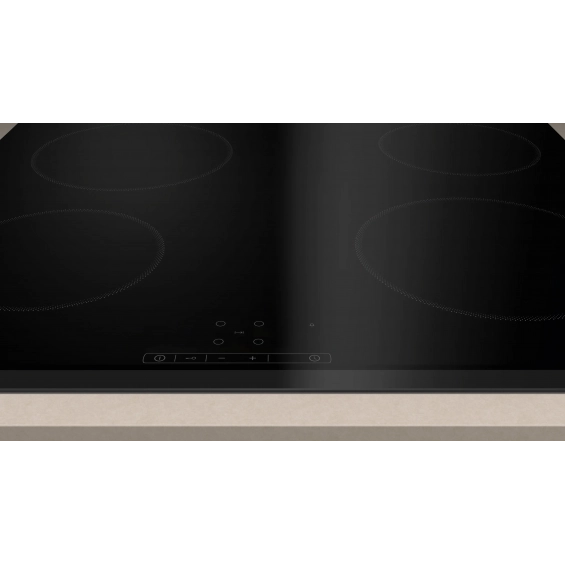 Placa vitrocerámica Balay 3EB720LR, 60 cm, 4 zonas, biselado, 17 niveles, Función Memoria, zona grande 21 cm, 6600W, cristal negro - imagen 7