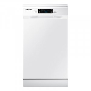 Lavavajillas Samsung DW50R4070FW, 10 servicios, 6 programas, display LED, 45 cm, 3ª bandeja, 44dB, clase E, blanco