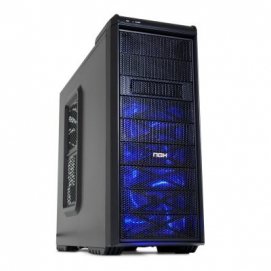 Caja NOX Caja Semitorre ATX Coolbay SX Sin Fuente Negro