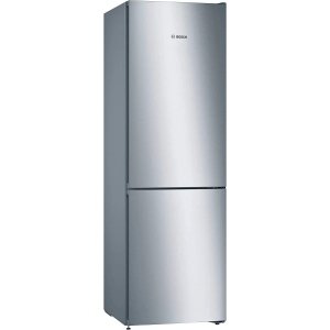 Frigorífico combi Bosch KGN36VIEA, 186 x 60 x 66 cm, No Frost, clase E, 238 kWh año, 39dB, VitaFresh, zona 0°, súper refrigeración, puerta reversible, luz LED, acero inox antihuellas