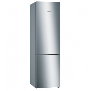 Frigorífico combi Bosch KGN39VIEA, 203 x 60 x 66 cm, No Frost, clase E, 238 kWh año, 39dB, 368 litros, VitaFresh, zona 0º, luz LED, acero inox antihuellas