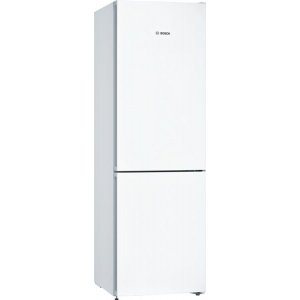 Frigorífico combi Bosch KGN36VWEA, 186 x 60 x 66 cm, No Frost, clase E, 238 kWh año, 39dB, cajones VitaFresh, zona 0º, puertas reversibles, color blanco