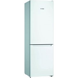 Frigorífico combi Bosch KGN36NWEC, 186 x 60 x 66 cm, No Frost, 42dB, 302 litros, puerta reversible, cajón MultiBox, iluminación LED, clase E,...