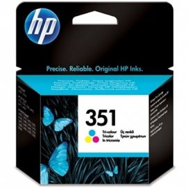 Consumible HEWLETT PACKARD HP 351 CB337EE cartucho tricolor Officejet/Photosm