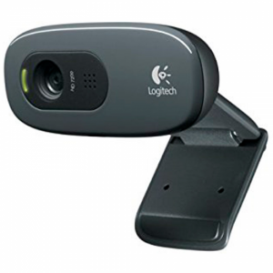 Webcam Logitech C270 3Mpx interpolados USB Ref: 960-001063 + micrófono negro