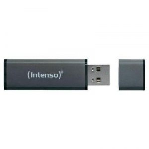 Memoria USB Intenso 16GB Lápiz USB Alu line 16GB Antracita