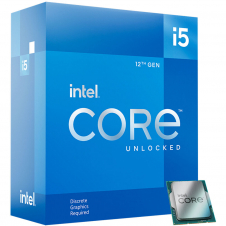 PROCESADOR INTEL CORE I5-12600KF S-1700 12A GEN /3.7 - 4.9 GHZ /CACHE 25MB /8 CORES /SIN GRAFICOS /VPRO /SIN DISIPADOR /GAMER ALTO IPA