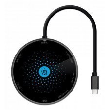 Docking USB-C MANHATTAN 166560 - 1, Negro