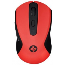 MOUSE NACEB ÓPTICO NA-0116, INALÁMBRICO, USB, 1600DPI, NEGRO/ROJO