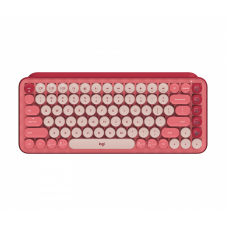 TECLADO LOGITECH POP KEYS MECANICO INALAM. CORAL ROSE (920-010715)